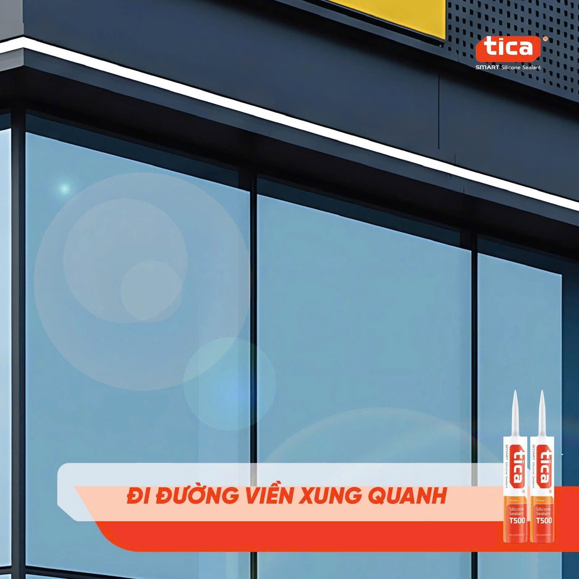 T500 đi đường viền cửa nhôm kính