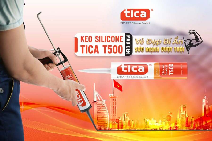 Keo Silicone Tica T500 Màu Đen: Vẻ Đẹp Bí Ẩn, Sức Mạnh Vượt Trội