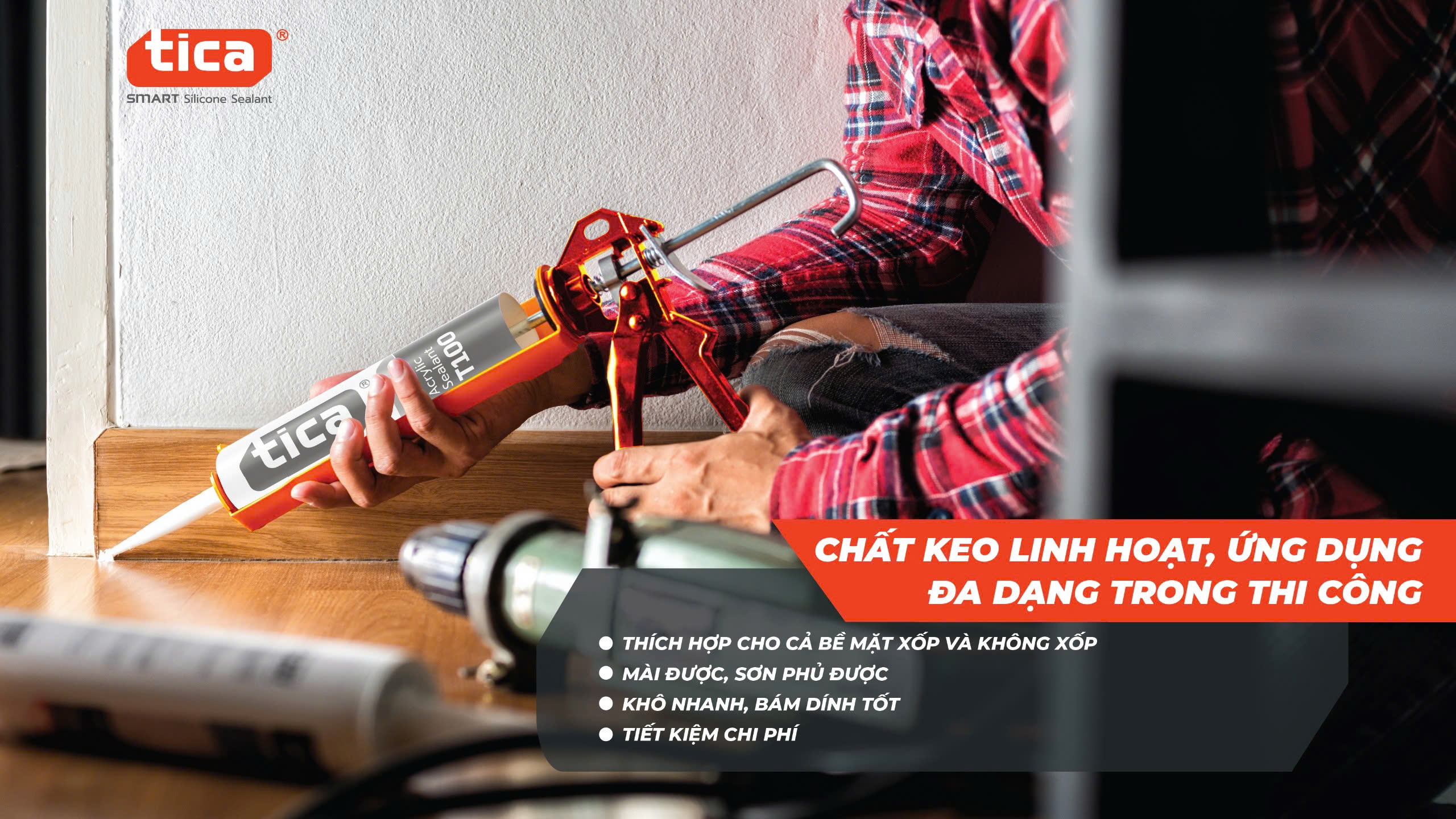 ưu trội keo acrylic gốc nước