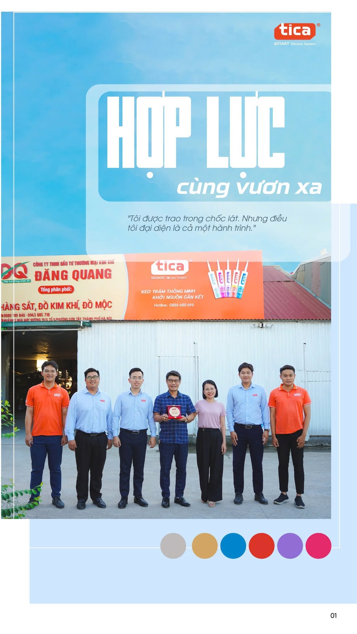 HỢP LỰC CÙNG VƯƠN XA – HÀNH TRÌNH GẮN KẾT GIỮA TICA VÀ NPP TIẾN ANH