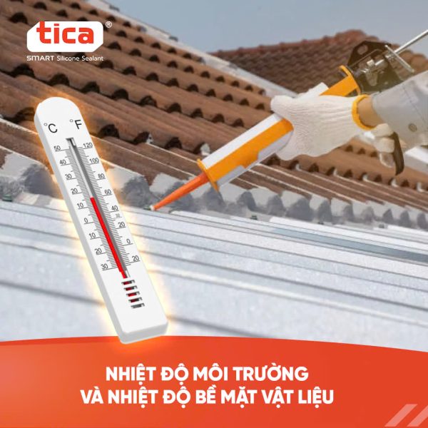 Nhiệt độ môi trường và nhiệt độ bề mặt vật liệu