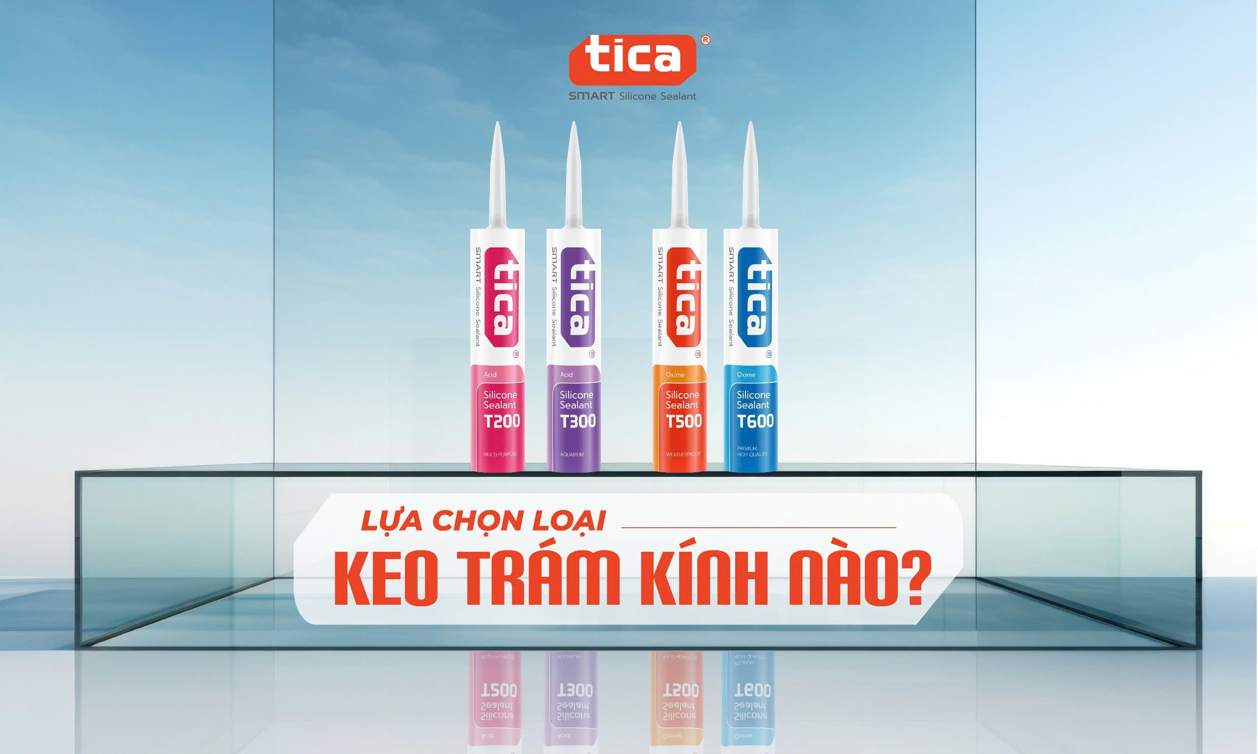 Keo trám kính nào?